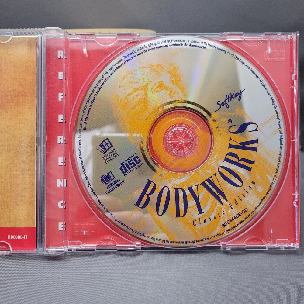 Bodyworks Classic Edition by SoftKey (CD-ROM, 1996)